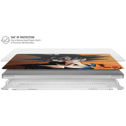 Dragon Ball Z Goku Portrait MacBook Air 15in (2023-2025) Case plus Skin